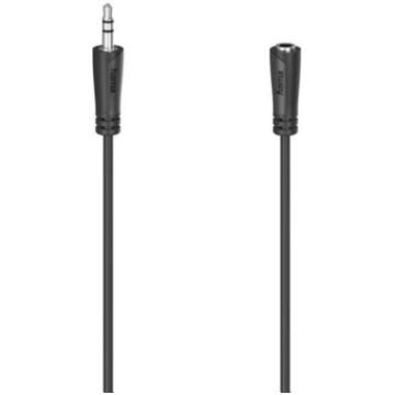 Hama Audio Extension Cable, 3.5mm - 3.5mm, socket,