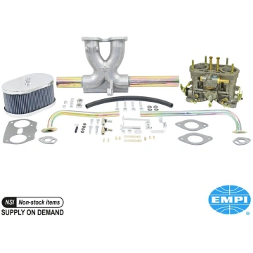 Single carburetor kit, 40 IDF, with air cleaner. F