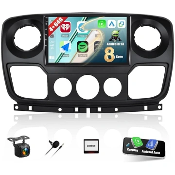 8 kodolu 4G + 64G Android 13 auto radio Renault Ma