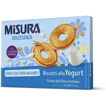 Jogurta cepumi bez pievienota cukura MISURA Dolces