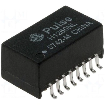 Transformer: Ethernet | SMD | Trans: 1: 1 | -1.1dB