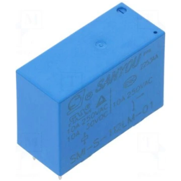 Relay: electromagnetic | SPST-NO | Ucoil: 12VDC | 