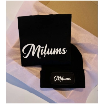 Dāvanu komplekts "Mīļums" (T-krekls+cepure) Latvie