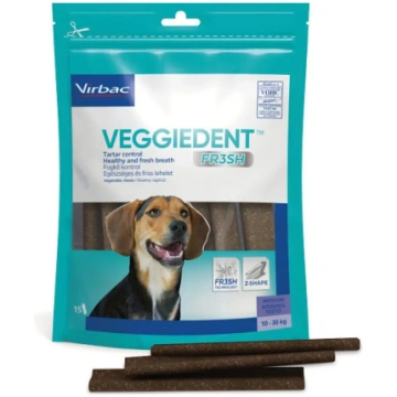 Virbac VeggieDent FR3SH CET Chew kārums suņiem M (