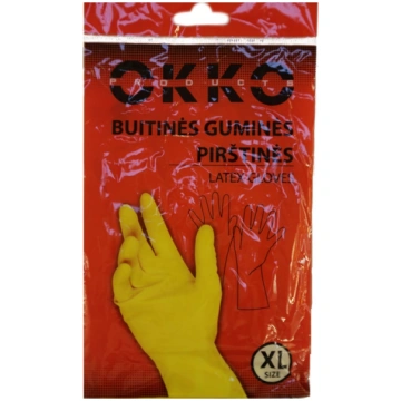 HOUSEHOLD RUBBER GLOVES OKKO XL GL41SIZE-XL (47720
