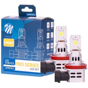 12V LED H11 Pro Smart 6000K 2gab