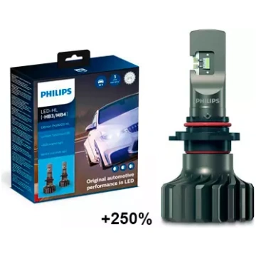 LED spuldžu pāris Philips Ultinon Pro9000 HL HB3/H