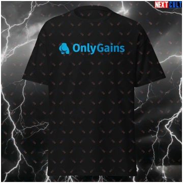 OnlyGains Only Gains Funny Gym Meme T-Shirt - Boot