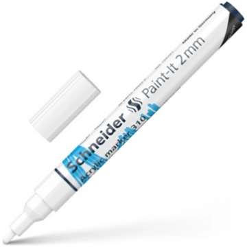 Akrila marķieris SCHNEIDER Paint-it 310, 2mm, balt