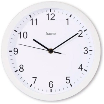 Zegar ścienny Elba 25 cm Biały 185864 HAMA