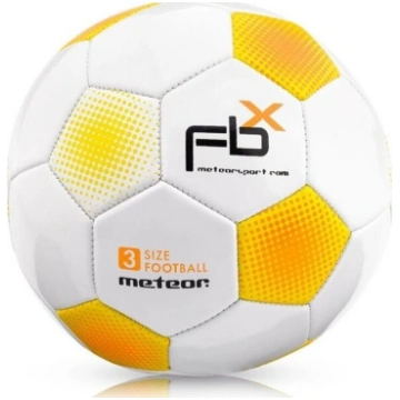 Futbola bumba Meteor FBX, 3. izmērs, balta