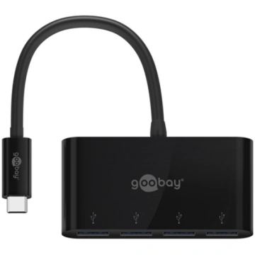 Goobay , 4-Port USB-C Multiport Adapter , 61073 , 