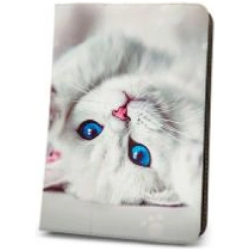 Maciņš grāmata iLike Universal case Cute Kitty for