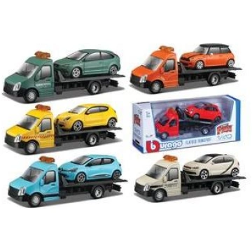 Bburago Street Fire flatbed transport 1:43 ( 48939