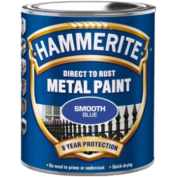 Hammerite Hammerite Glatlak - Blå - 250 ml. 507830