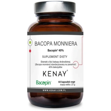 Kenay KENAY Bakopa Monniera Bakopin 40% - 60 kaps