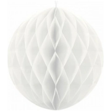 Dekoratīvās aplis, Balts, (10 cm) PartyDeco BP-693