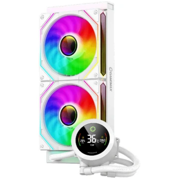 Gamemax CPU Liquid Cooler ICEBURG 240 DIGITAL WH B