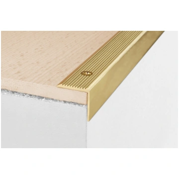 Kāpņu profils 2,0m/20*20/misiņš Effector