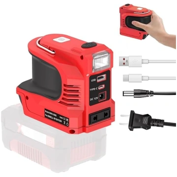 220 W strāvas padeves invertors Einhell 18 V akumu