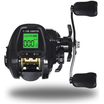 Baitcasting Makšķerēšanas spole 7.2: 1 Bite Alarm