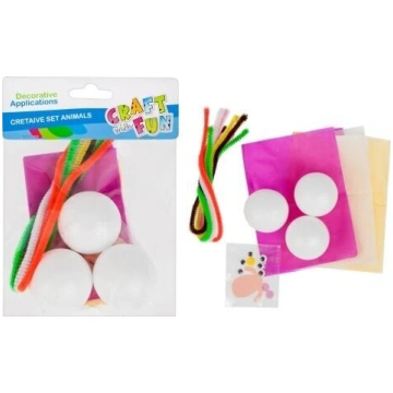 Dzīvnieku radošais komplekts - Craft with Fun
