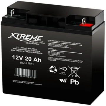 Gel battery 12V 20Ah XTREME