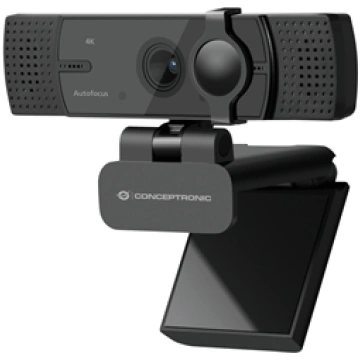 Conceptronic AMDIS08B 4K-UltraHD Wide Angle-Webcam