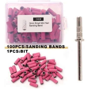 101 gab. 3.1mm Mini Nagu Slīpēšanas Smilšu Lentes 
