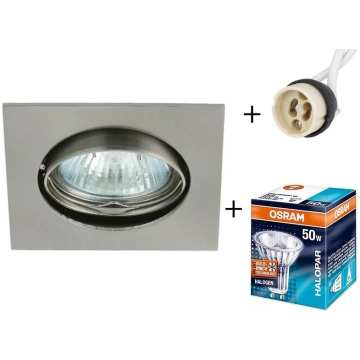 Iebūvējamais gaismeklis G.LUX GU-3261 matēts hroms