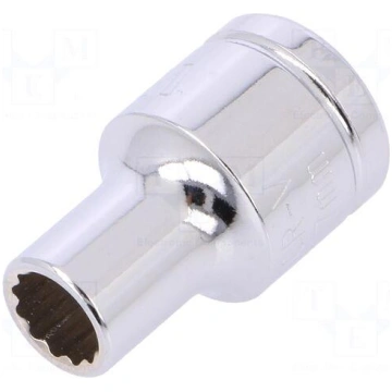 Key | twelve point socket | 7mm | 3/8" | Chrom-van