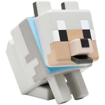 Krājkase Paladone Minecraft Wolf, 14.3 cm, pelēka 