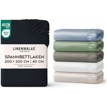 LINENWALAS 100% organiskā bambusa zīda gultasveļas