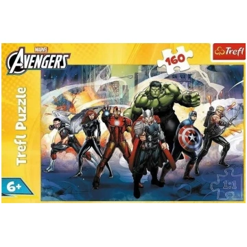 Puzzle TREFL PUZZLE 160 Supermoce Disney Avengers 