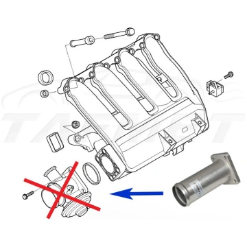 EGR Removal Delete Kit Blanking Plate for BMW with