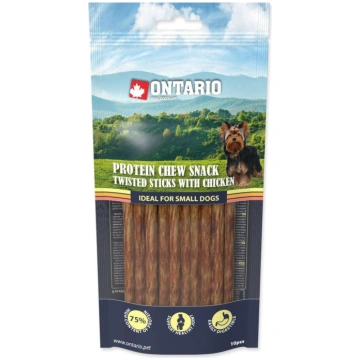 Ontario Protein Chew Snack Twisted Sticks With Chi