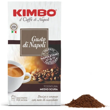 Café moulu Kimbo mélange Napoli