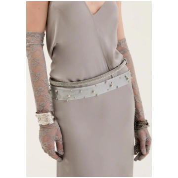 DAISY BELT IN LUREX+STUDS - Unica