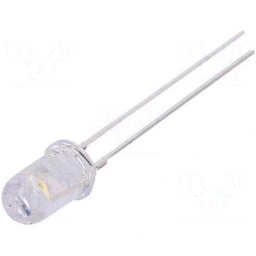 LED | 5mm | white warm | 8400÷10000mcd | 60° | 30m