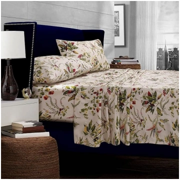 Tribeca Living 300TCSolidPrintedPercaleSheets 300T