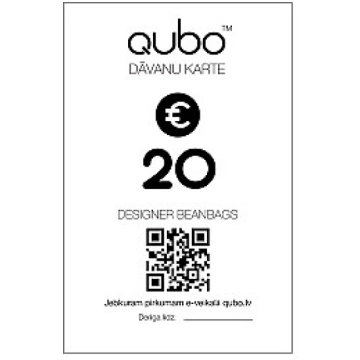 Dāvanu karte 20 EUR sēžammaiss pufs 1739