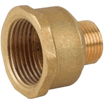 Pāreja 1/2"Mx1"F, misiņa 62204