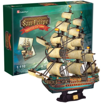 PUZZLE 3D Sailing ship The Spanish ArmadaSan Felip