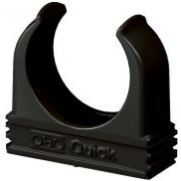 Quick klipsis turētajs M25, PP, melns, 9005 214956