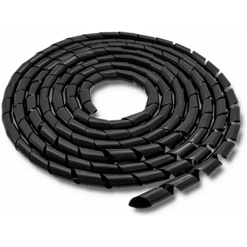 QOLTEC 52257 Qoltec Cable organizer 20mm Black