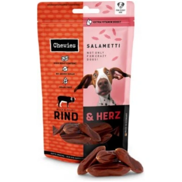Gardums - īsie cīsiņi CHEWIES 60g, liellops/sirds