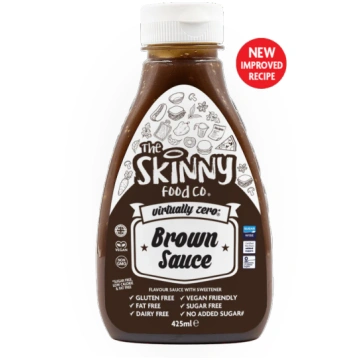 Brown Virtually Zero© bezcukura mērce Skinny Sauce