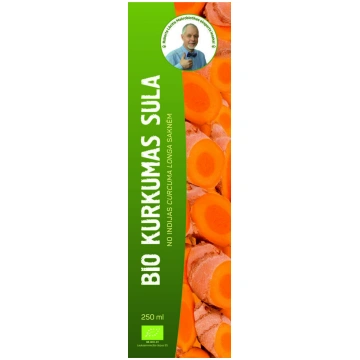 BIO kurkumas saknes sula 250 ml