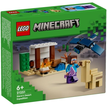 21251 LEGO® Minecraft Steve tuksneša ekspedīcija, 