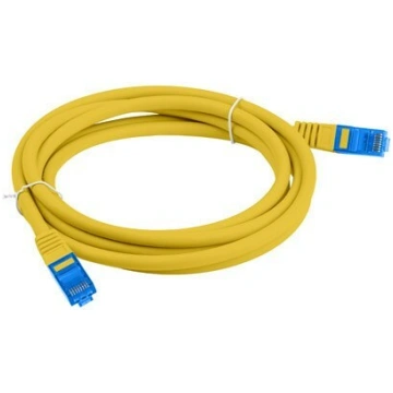 LANBERG PATCHCORD S/FTP CAT.6A 3M YELLOW LSZH | PC